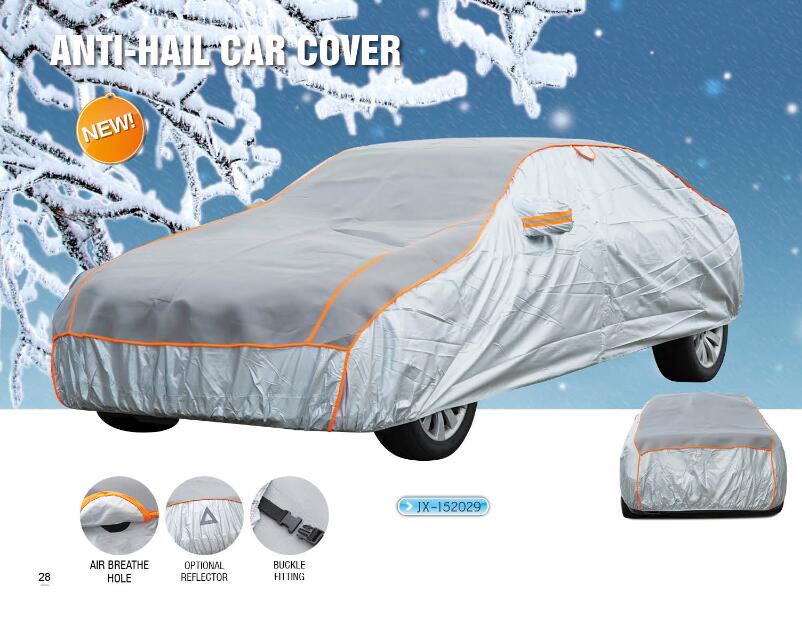 Anti-Hail Damage Car Cover Thick Multi-Layered EVA Car Protector, Hail/Rain/Snow/Heat ,Waterproof/Dustproof/Scratchproof /UV Protection ,for Sedan Car, Suitable for in Full Cover Size (Sedan Car))