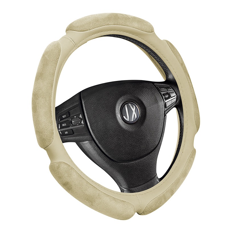 Designer Factory Supply Genuine Leather Steering Wheel Cover