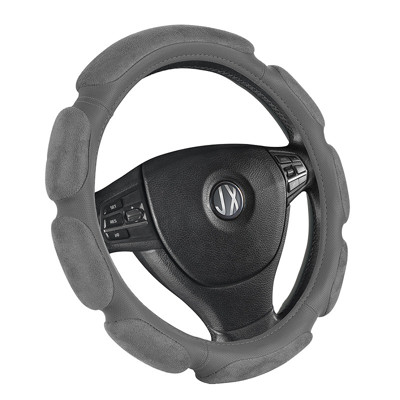 Factory Wholesale Leather 400mm Steering Wheel Cover