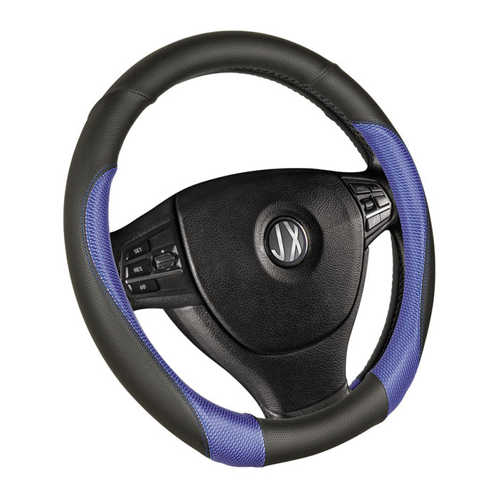 General 38CM breathable non-slip leather car steering wheel cover