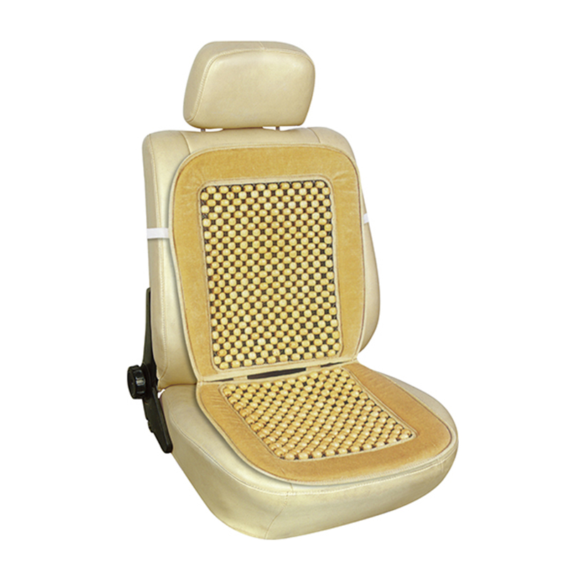 Fast Delivery heated beige Car Seat Massage Cushion