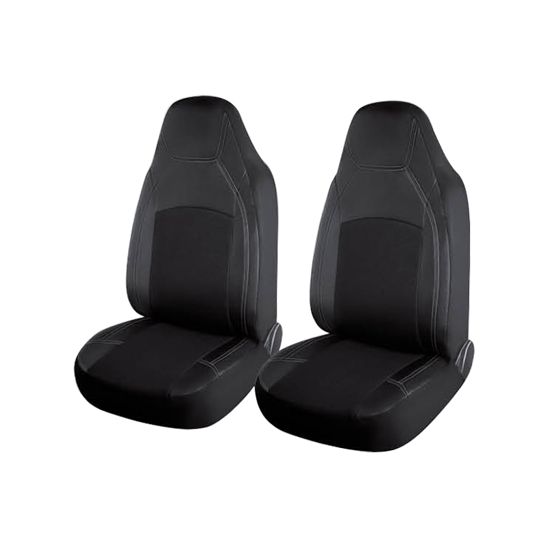 JX-211007 Car Seat Covers High Back Classic Front Set with Gift - Universal Fit for Cars, Trucks & SUVs