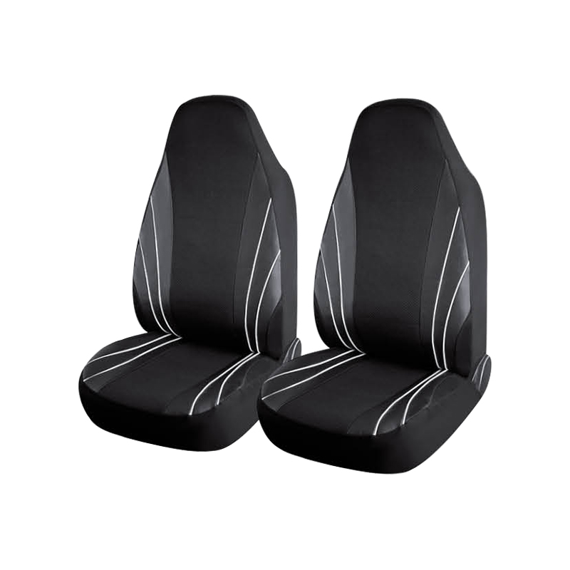 JX-211017 Car Seat Covers High Back Classic Front Set with Gift - Universal Fit for Cars, Trucks & SUVs