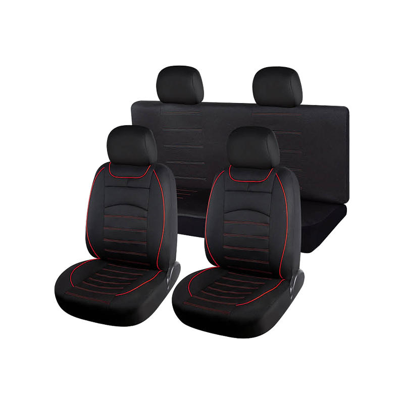 JX-211064 Polyester Car Seat Covers Full Set, Airbag Compatible Easy to Install - Universal Fit for Cars, Trucks & SUVs