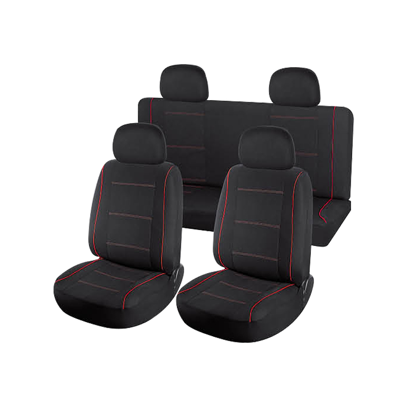 JX-211066 Polyester Car Seat Covers Full Set, Airbag Compatible Easy to Install - Universal Fit for Cars, Trucks & SUVs