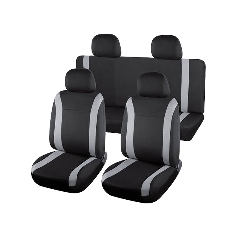 JX-211067 Polyester Car Seat Covers Full Set, Airbag Compatible Easy to Install - Universal Fit for Cars, Trucks & SUVs