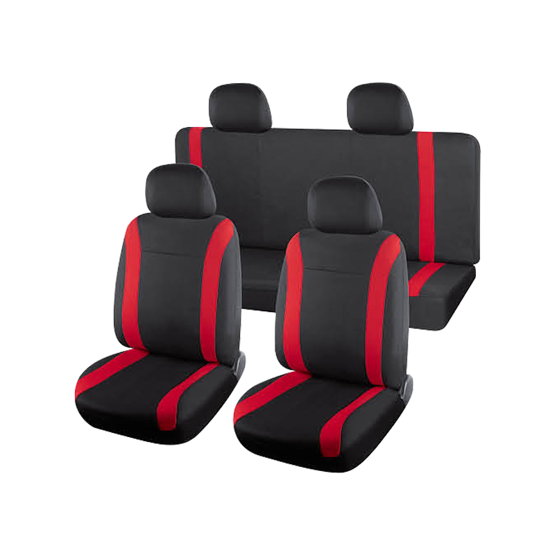 JX-211067 Polyester Car Seat Covers Full Set, Airbag Compatible Easy to Install - Universal Fit for Cars, Trucks & SUVs