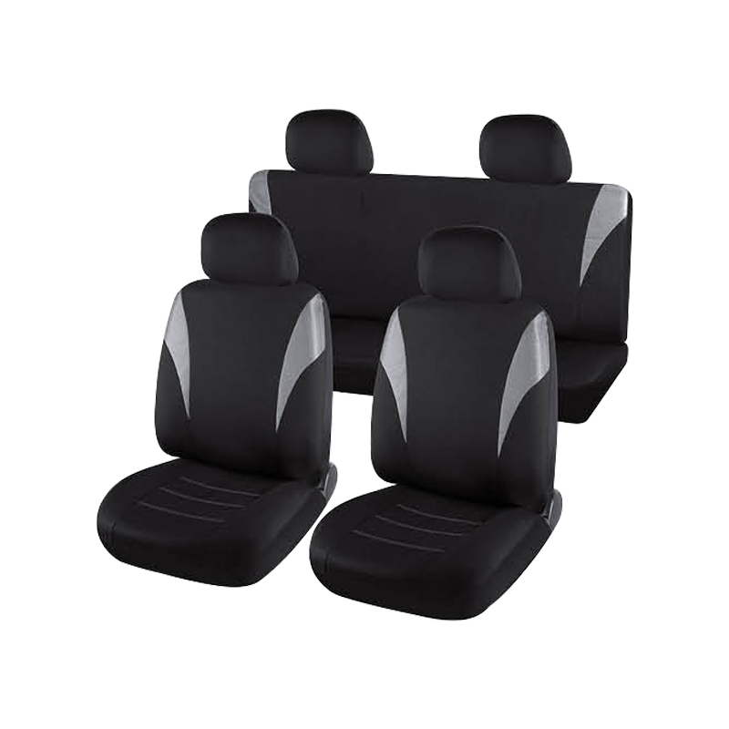 JX-211068 Polyester Car Seat Covers Full Set, Airbag Compatible Easy to Install - Universal Fit for Cars, Trucks & SUVs