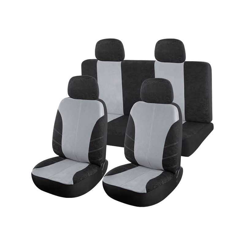 JX-211078  Flying Banner Car Seat Covers Full Cover Universal fit Car Truck SUV Van Hot Stamp Breathable Rear Bench Split Polyester Fabric